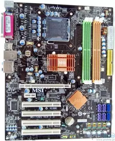 P35 neo3 - компьютерная материнская плата с поддержкой процессоров Intel на сокете 775