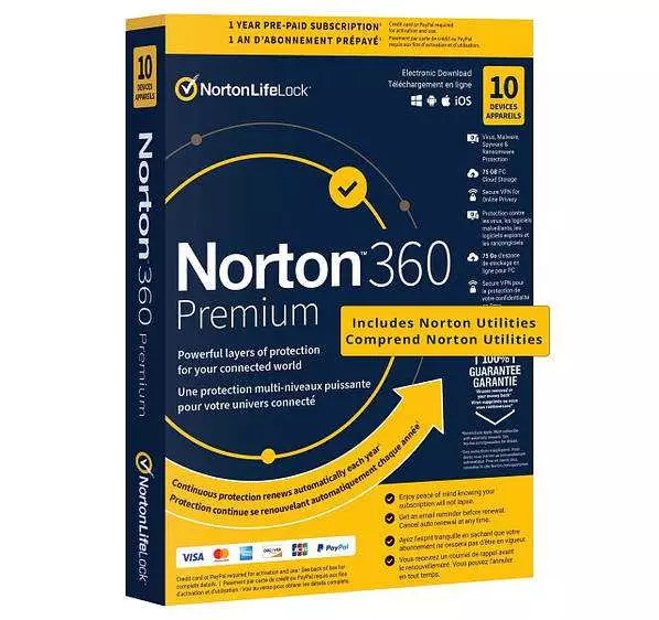Антивирус Norton 360: защита от вирусов и онлайн-угроз