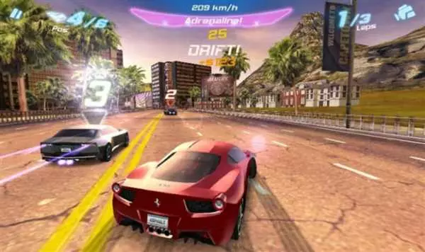 Асфальт 6 - игра для мобильных устройств с захватывающими гонками