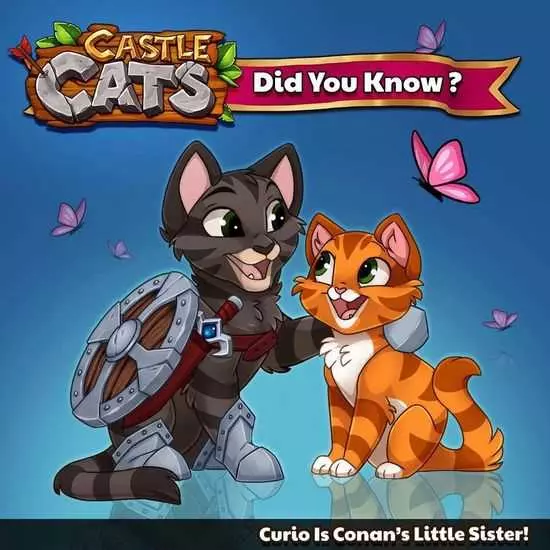 Замковые кошки