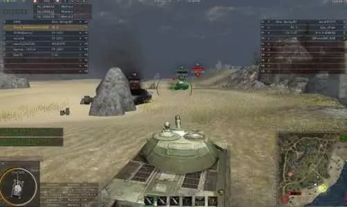 Грунтовая танковая война
