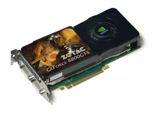 Nvidia GeForce GTS 8800 - мощная видеокарта для игр и мультимедиа