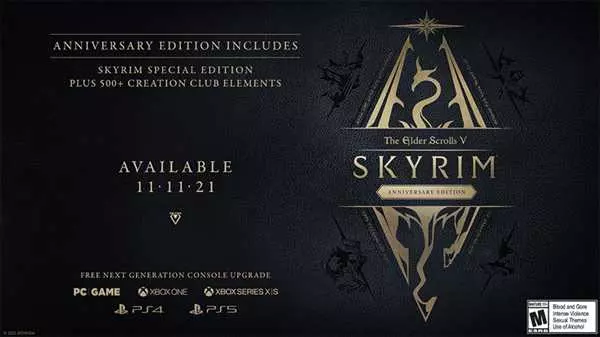 Skyrim special edition против anniversary edition