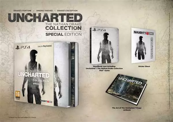 Uncharted коллекция Натан Дрейк