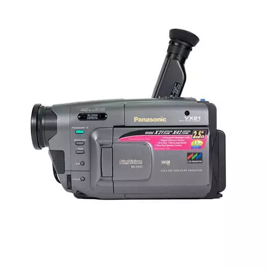 VHS камера: история и особенности