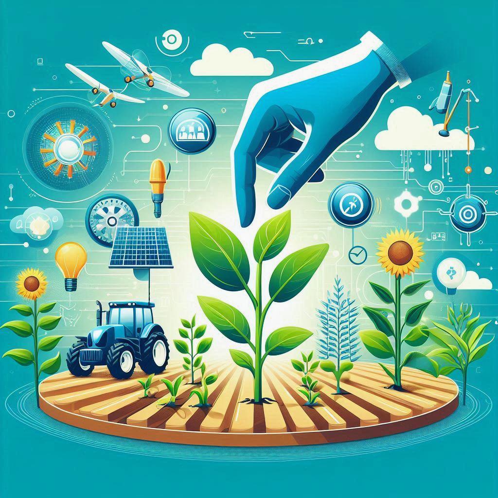 🌾 Топ-5 инновационных технологий в сельском хозяйстве: 🚜 Прецизионное земледелие: точность в каждом шаге